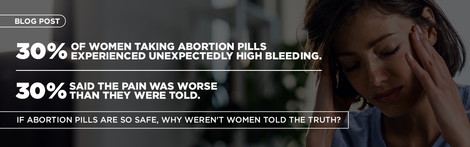 Featured image for “No Surprise Here: Many Women Report Unexpected Pain and Bleeding During Medication Abortions, New Study Finds”